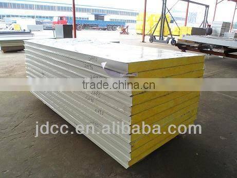 Insulation rock wool sandwich panel