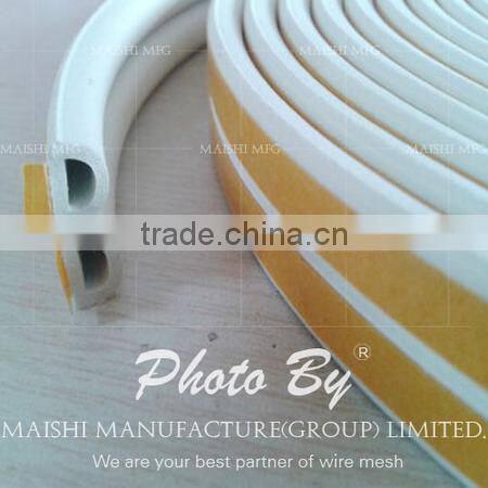Rubber strip for car doors and windows