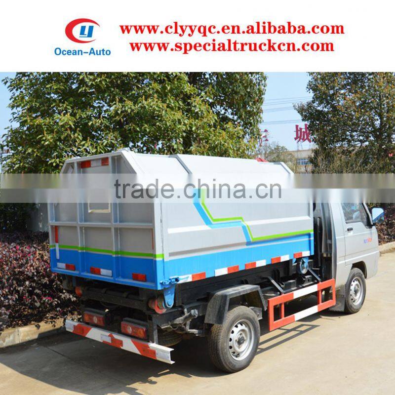 FOTON small hook lift bin truck for sale