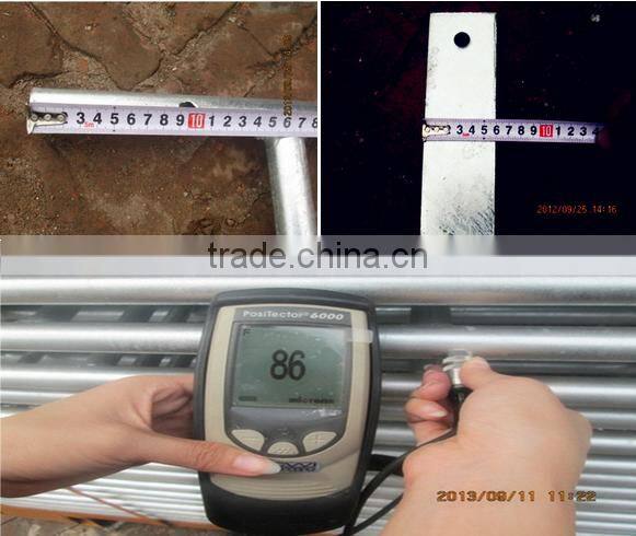 anti-corrosion road safety barricade metal safety concert barrier factory