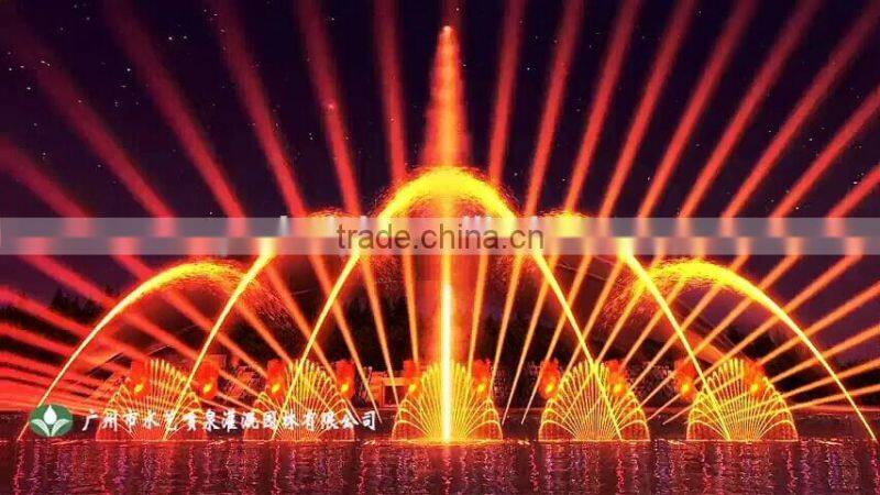 Malaysia lake music fountain design project