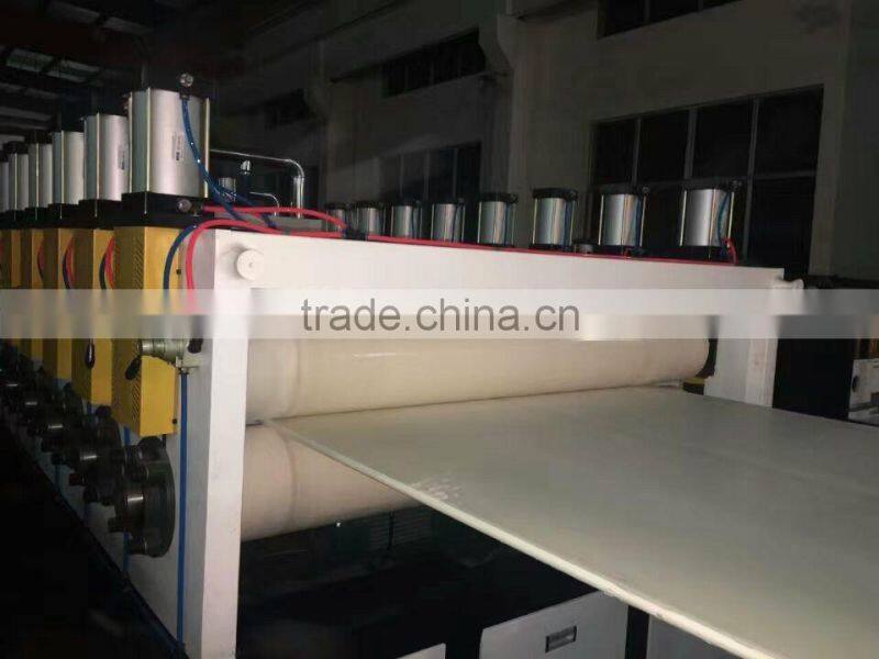 furniture use pvc skinning foam board machine/pvc skinning foamed board extrusion machine