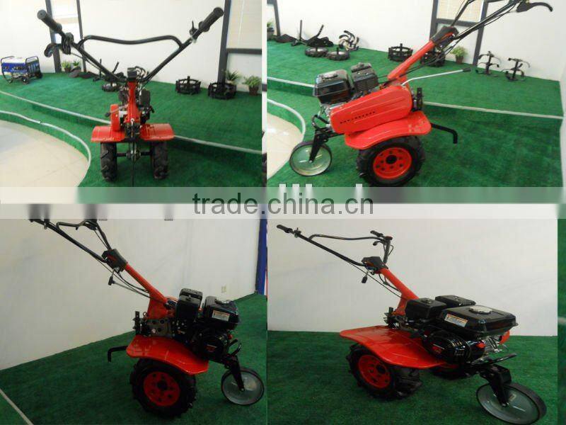 MeiQi 6.5HP/7.5HP 168F gasoline engine mini tiller with chain transmission