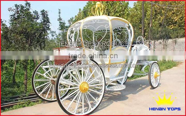 Luxury Baby Princess Horse Pumpkin Wedding Cinderella Carriage