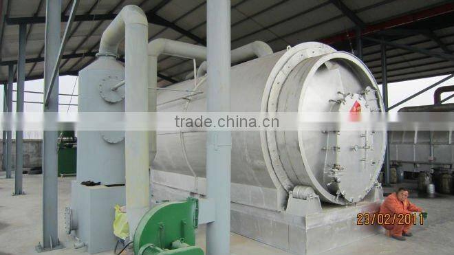continous waste rubber disposal equipment