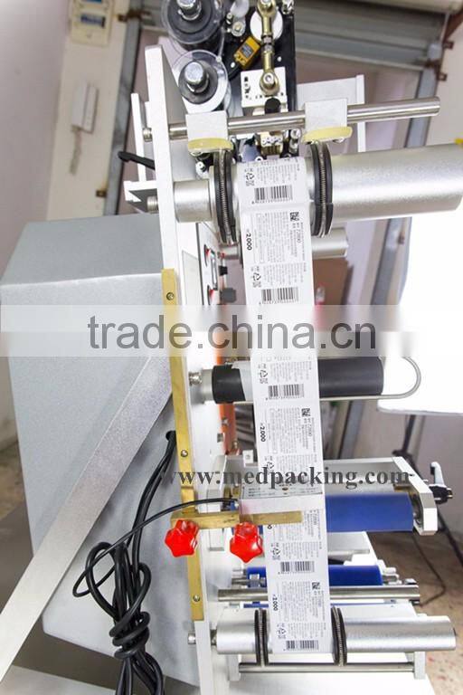 YS-130 Semi automatic round bottle labeling machine / automatic labeling machine