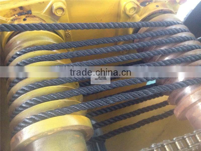 China mainland new technology climbing coir jute sisal plastic dual rope stranding making machinery for mooring braided rope