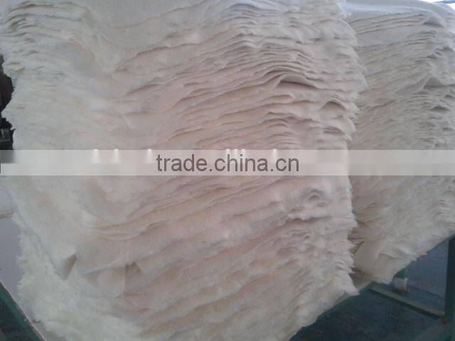double-sided wool polishing pad for marble/granite/special shaped processing