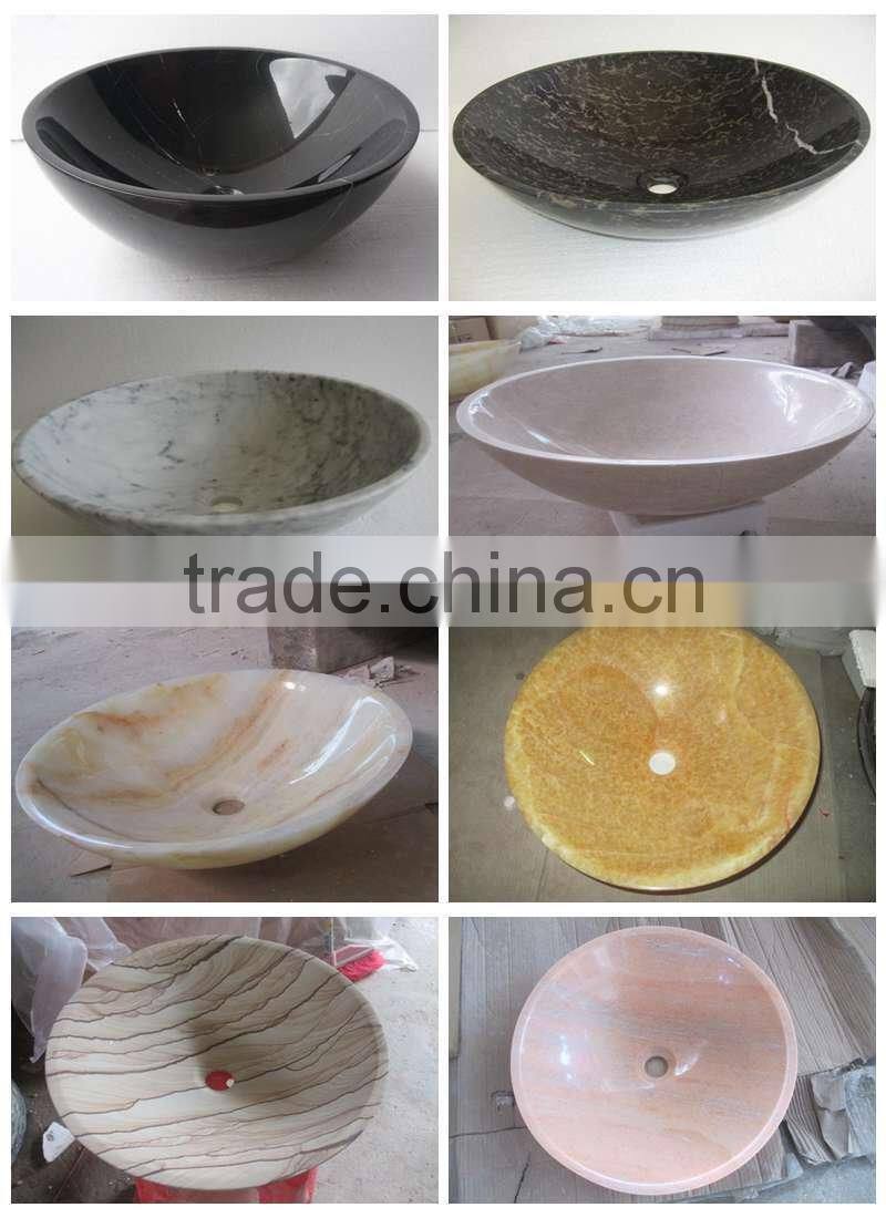 Indian Dark Green Marble Wash Basin