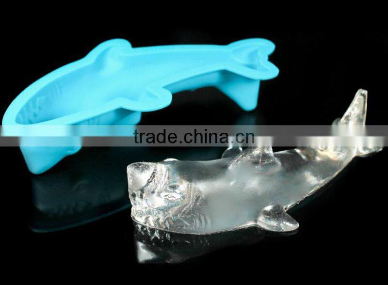 Silicone 3D Shark Ice Mould,Ice Cream Tools