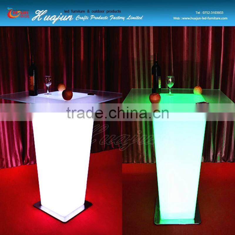LED Lighting Furniture LED Snake Bar Counter/ LED Bar Table