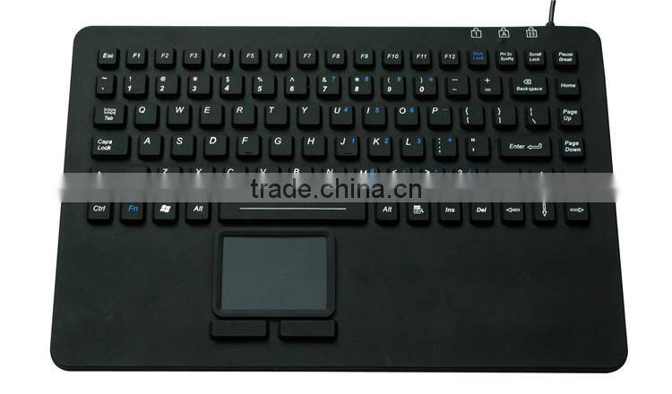 waterproof Silicone Industrial Keyboard with Touchpad JH-IN87KB of 99 keys hot sell keyboard