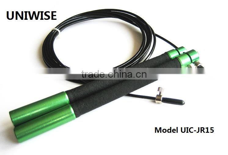 Model UIC-JR15 Aluminium Jump Rope skipping rope speed rope