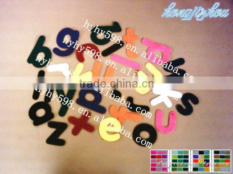 Flower Felt Stickers, flower peel off sticker, flower wall sticker