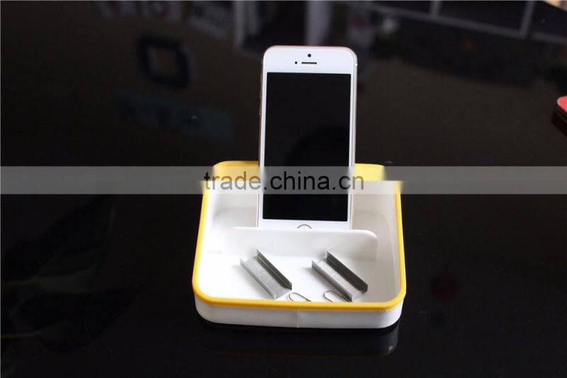 Fashion Creative Desktop Storage Bracket Lazy Office Flat Panel Multifunction Phone Holder Portable Universal Mobile Phone Stand