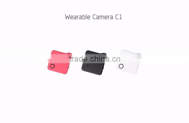 New Arrival C1 Smart Cam 720P Battery Powered Wearable WIFI Wireless Hidden IP Camera