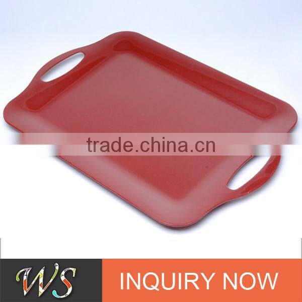 Eco-friendly Bamboo Fiber Printing Lunch Tray