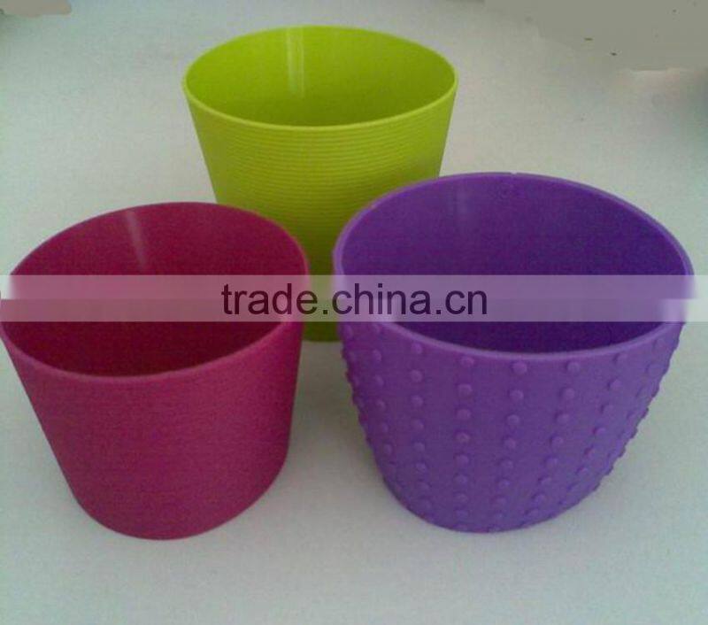 2015 brand new silicone cup set silicone cup holder