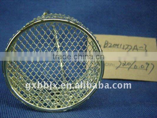 Round/Heart shaped wire storage snowflake ornaments gift baskets