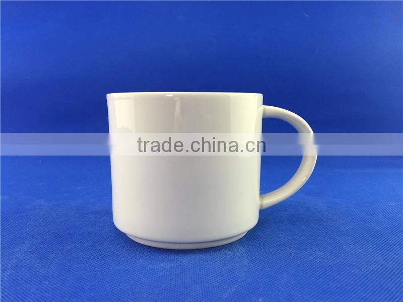 16 oz glazed red color ceramic sublimation coffee mug