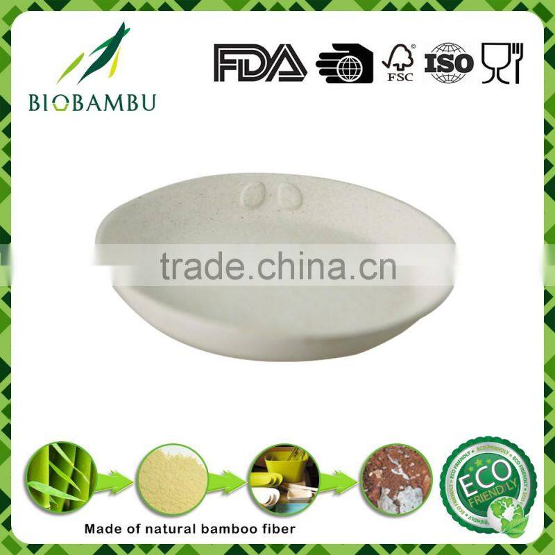 Trad Practical Environmental bamboo fiber sauce plates