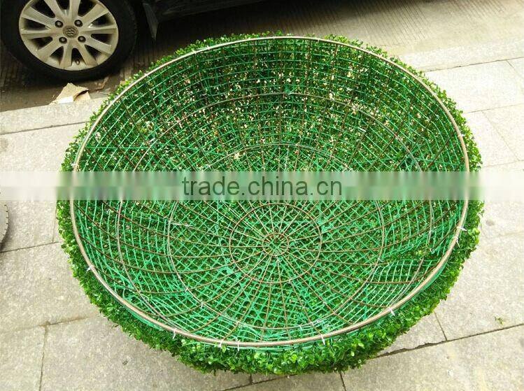 Big grass green ball boxwood grass ball for decoration
