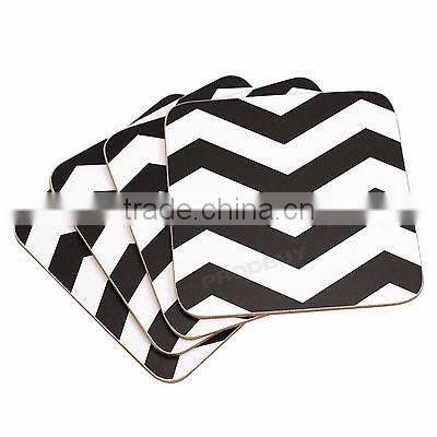 Lacquered coasters for kitchen, restaurants, hotels