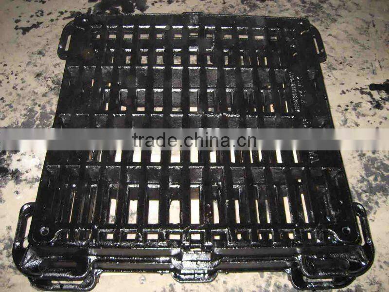 EN124 ductile iron casting sewer cover sump grid trench grating