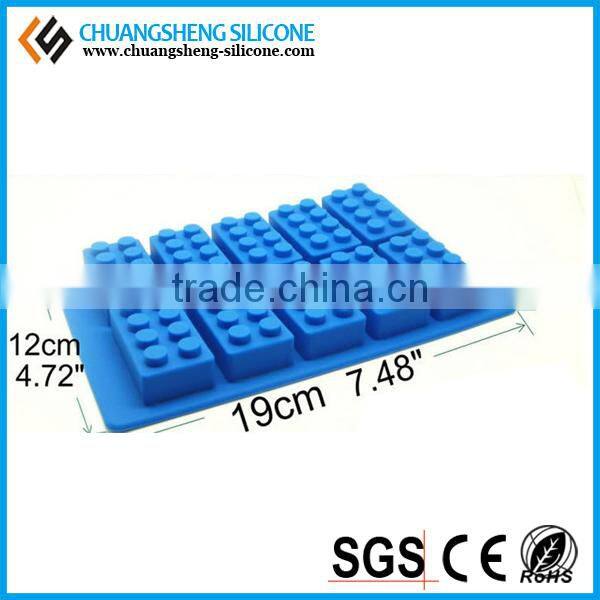 Square shaped ice cube mold