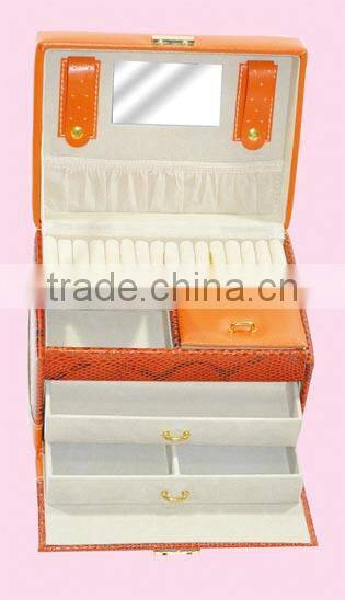 Fashion Luxure Jewelry Storage Box With Clear Mirror(ssh-003)