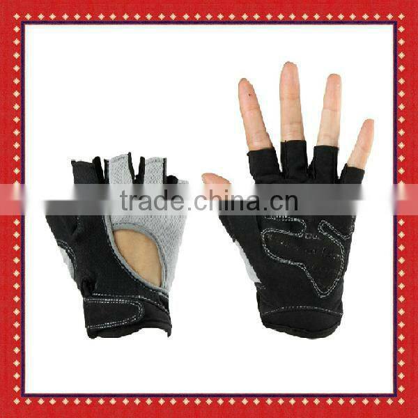 Red Fit training gym gloves