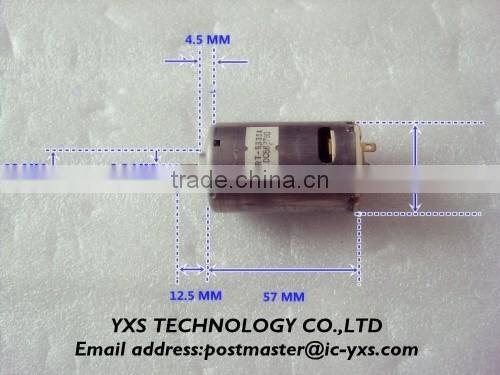 Import Japan high speed motor RT-553SA 220V 21000rpm for dc motor