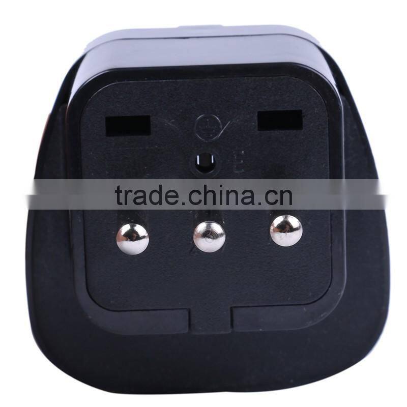 Italy standard 3 round pins13A 250V AC Universal Accessory 2P + E grounding-type plug socket SD-12