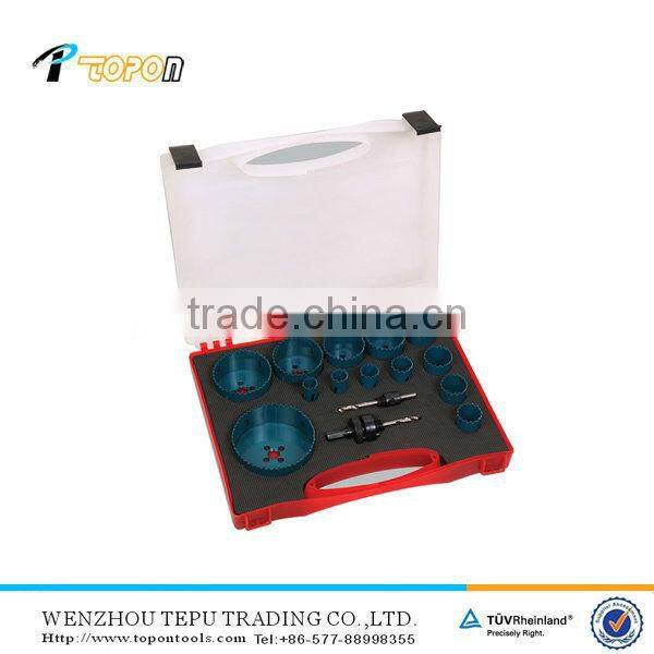 15pcs Bi-metal Hole Saw Set
