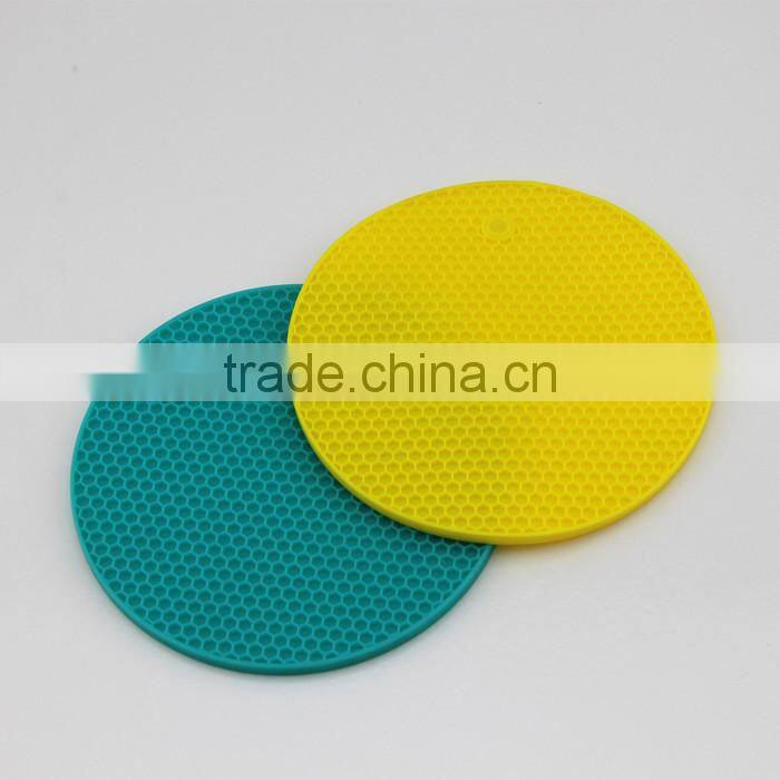 Colourful Fashion Multipurpose Round Silicone Cup Mat