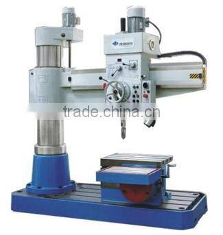 Radial arm Drilling Machine with dia. 62mm, frequency conversion, hydraulic drilling machine
