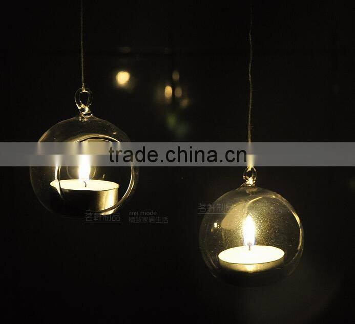 glass ball hanging candle holders, teardrop glass tea light holder,wedding candlestick,home decor