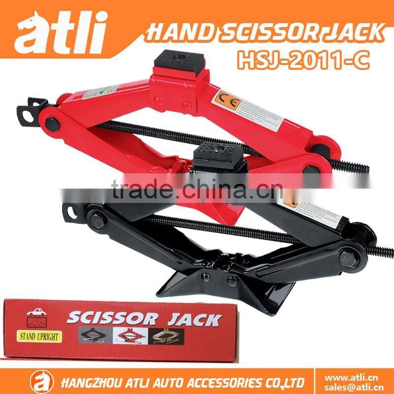 2T scissoer car jack manual jack supplier in China