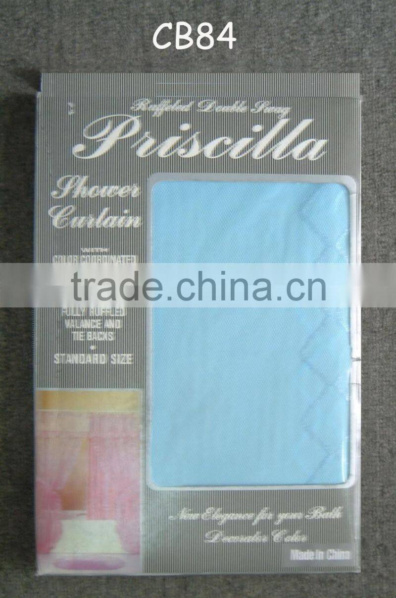 waterproof shower curtain pvc curtain---Factory export to EUROPE