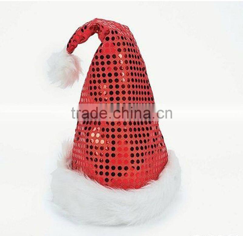 Fashion Sequin Santa Hat