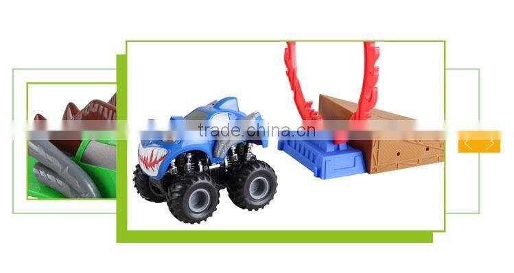 New design plastic friction 4wd high speed toy wall climbing car