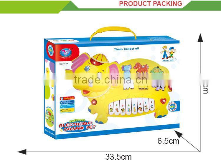 Most popular musical instruments cartoon electric piano toy for baby