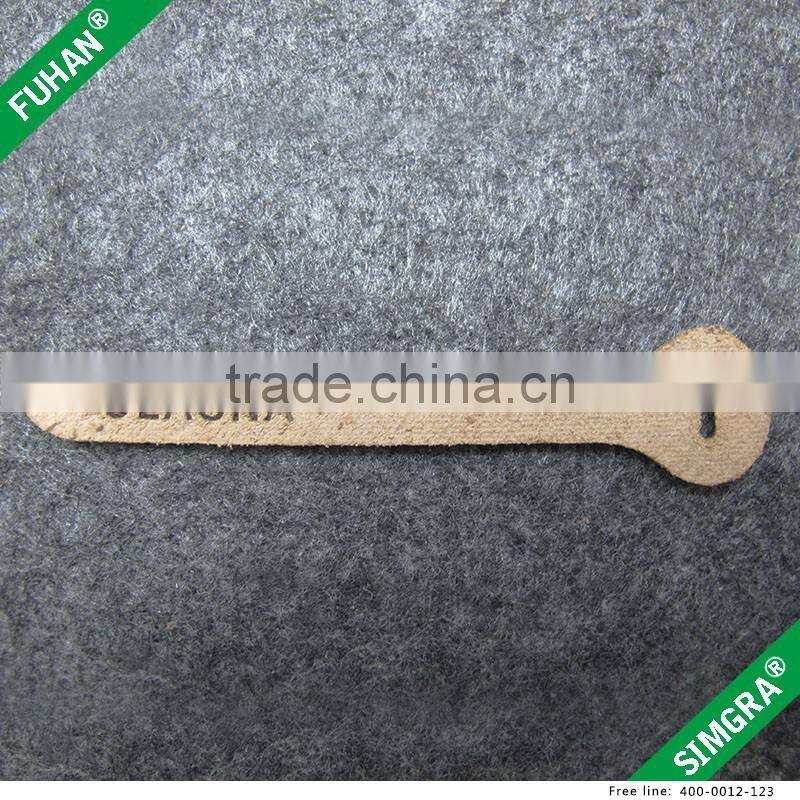 Custom Leather Zip Puller With Logo