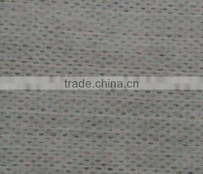 White BR eyelet infusion cloth /spunlaced non-woven fabric