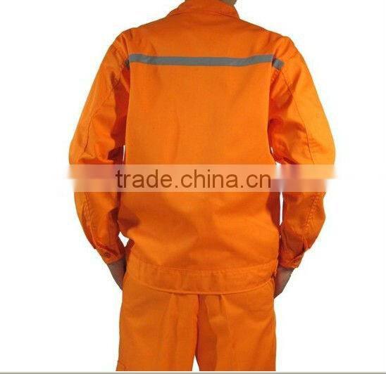 mens button-front orange reflective industrial coal mining workwear