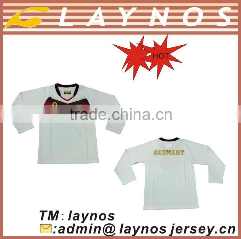 Long sleeve team jersey manufacture sportswear
