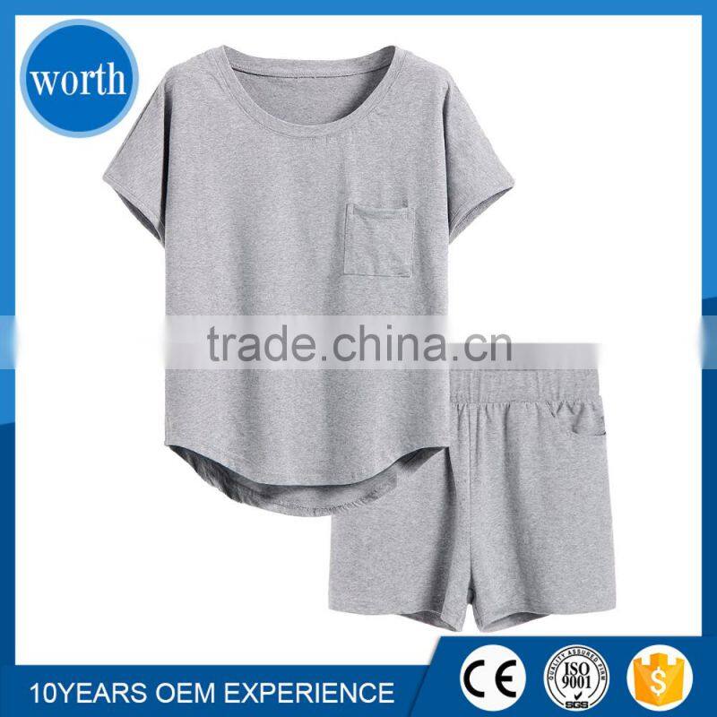 Pajamas Women Set with Pj Shorts