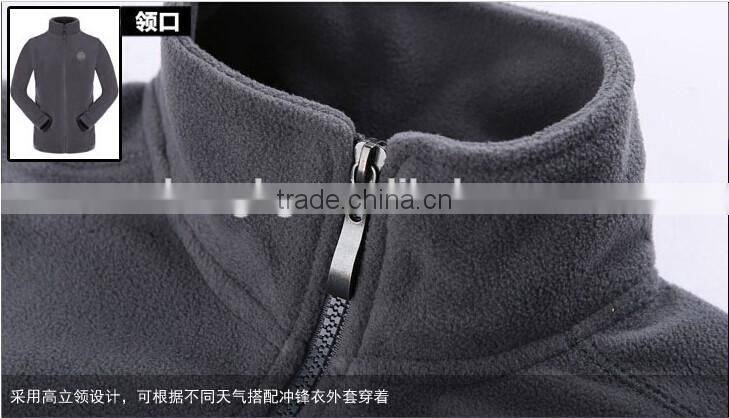 fleece zip hoodies without hood custom wholesale, high quality warm hoodies wholesale