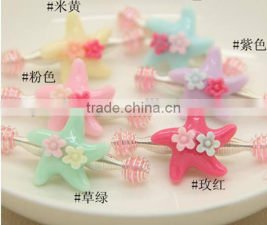 2016 wholesale rabbit ear hair bands hair clip,pom pom hair band import from china