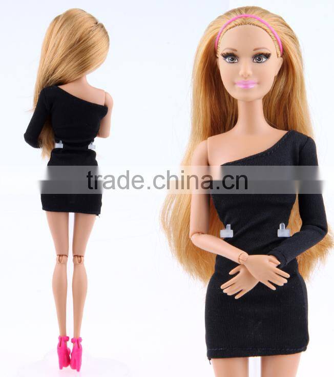 New arrival product barbie doll clothes dress up games for girls made in china